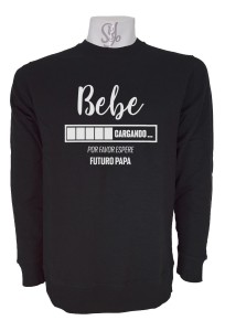 Poleron D Hombre Bebe Cargando Futuro Papa Embarazadas Padre