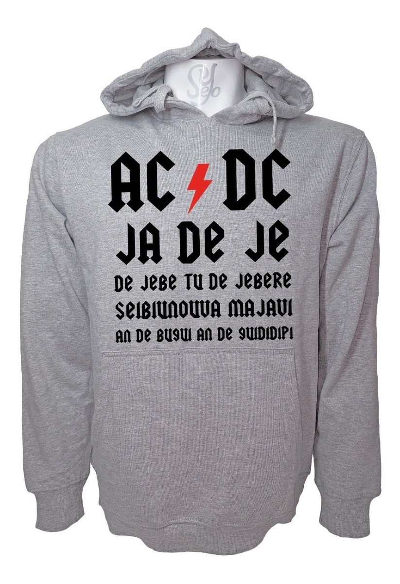 Poleron Con Capucha Estampado Ac Dc Rock Satira Asereje 3 Poleron Con Capucha Estampado Ac Dc Rock Satira Asereje