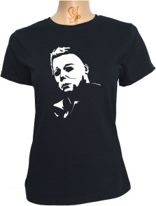Polera De Mujer Estampado Michael Myers Halloween Terror