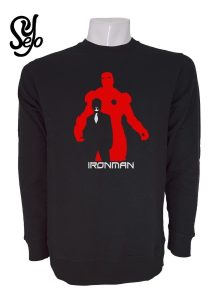 Poleron Estampado Iron Man Tony Stark Pelicula