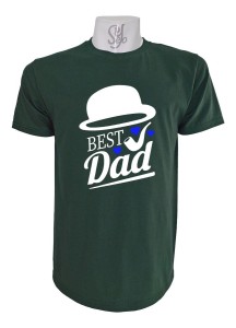 Polera De Hombre Best Dad Para El Mejor Papa Dia Del Padre