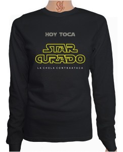 Polera De Mujer Manga Larga Graciosa Star Wars Star Curado
