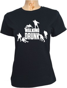 Polera De Mujer The Walking Drunk