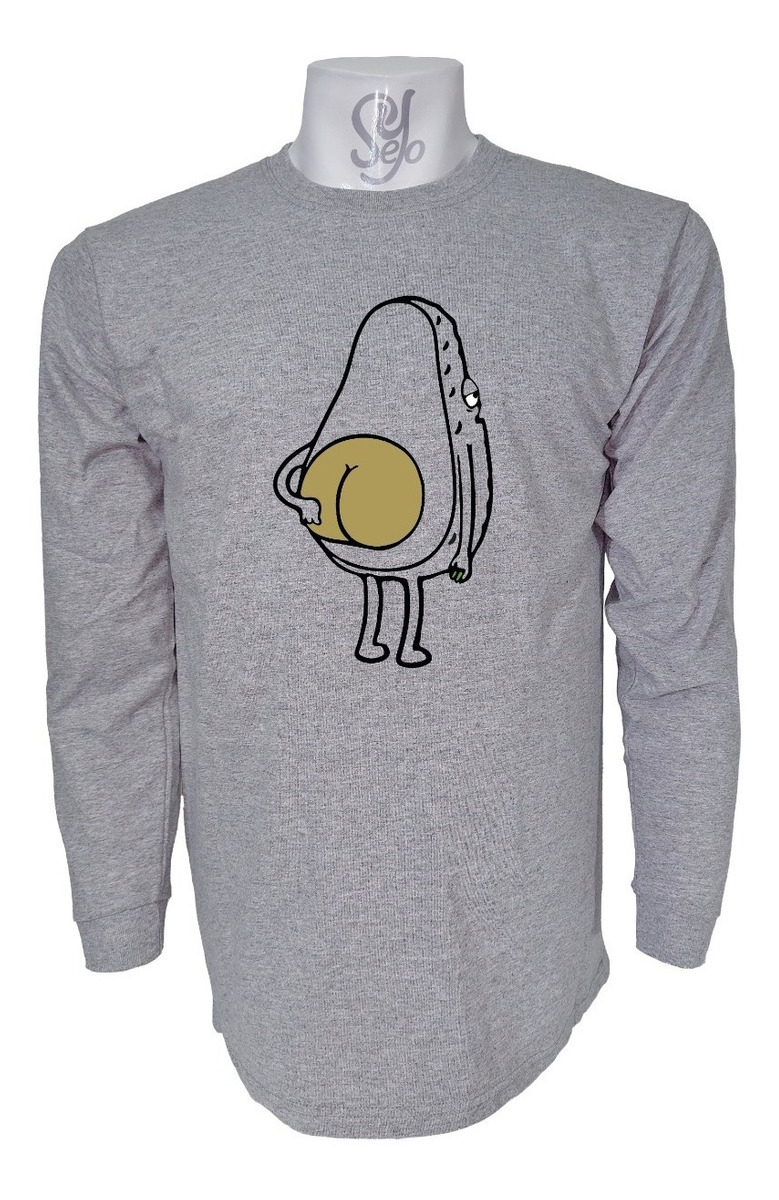 Polera De Hombre Manga Larga Palta Con Nalgs Gracioso Bromas 3 Polera De Hombre Manga Larga Palta Con Nalgs Gracioso Bromas