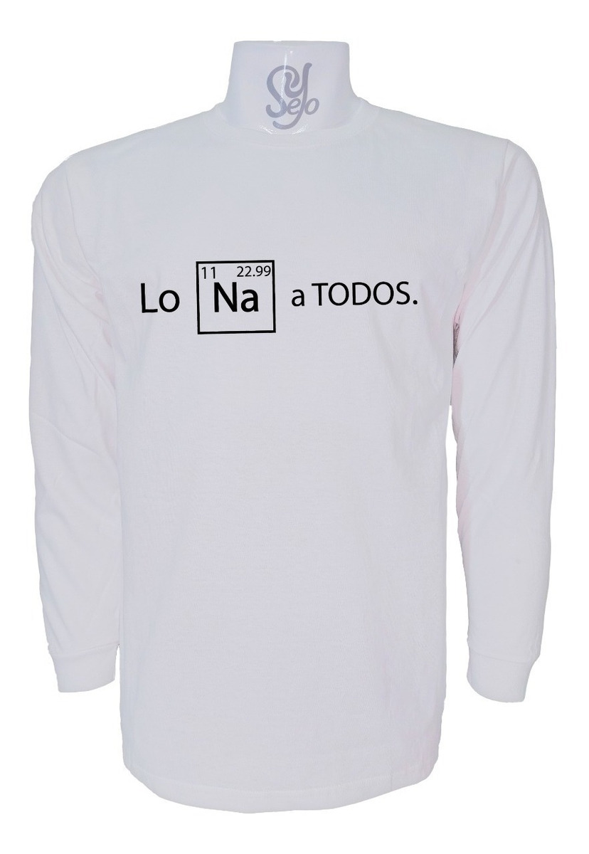 Polera De Hombre Manga Larga Los Odio Atodos Química Gracios 4 Polera De Hombre Manga Larga Los Odio Atodos Química Gracios