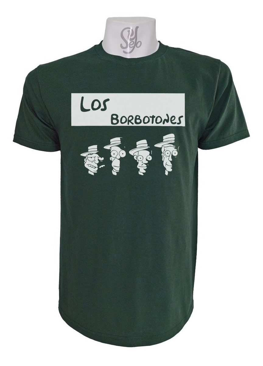 Los Borbotones Los Simpson /polera De Hombre Estampada 11 Los Borbotones Los Simpson /polera De Hombre Estampada