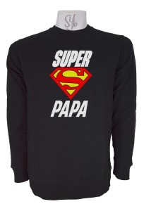 Poleron De Hombre Super Papa Super Man Regalo Dia Del Padre