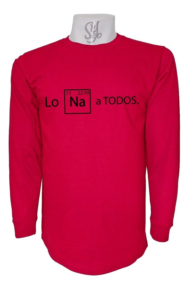 Polera De Hombre Manga Larga Los Odio Atodos Química Gracios 6 Polera De Hombre Manga Larga Los Odio Atodos Química Gracios