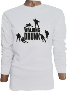 Polera De Mujer Manga Larga The Walking Drunk