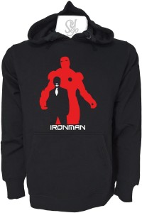 Poleron Con Capucha Estampado Iron Man Tony Stark Pelicula