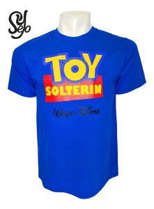 Polera De Hombre Estampado Gracioso/ Toy Story, Toy Solterin
