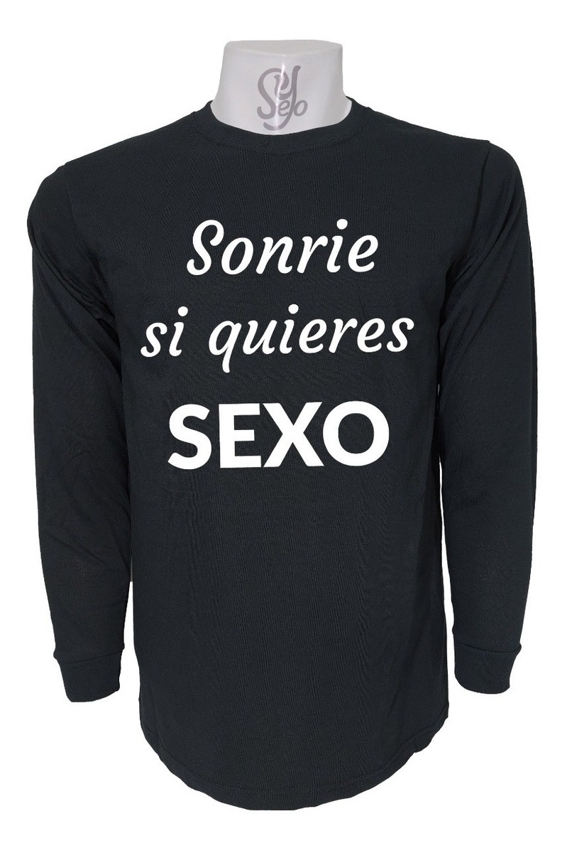 Polera De Hombre Manga Larga Sex 1 Polera De Hombre Manga Larga Sex