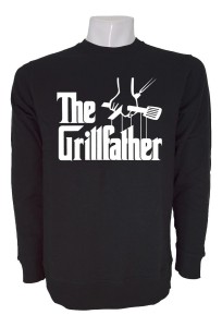 Poleron De Hombre The Grillfather Para Papa Amantes Dl Asado