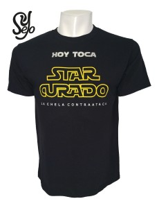 Polera De Hombre Graciosa / Star Wars Star Curado / Bromas