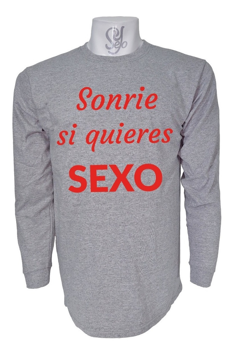 Polera De Hombre Manga Larga Sex 3 Polera De Hombre Manga Larga Sex
