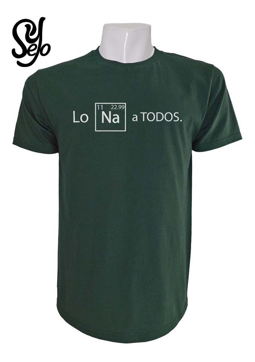Polera De Hombre Graciosa / Los Odio A Todos /química Sodio 17 Polera De Hombre Graciosa / Los Odio A Todos /química Sodio