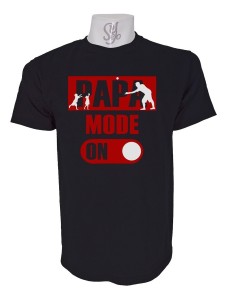 Polera De Hombre Papa Modo On Dia De Padre Protector Buen