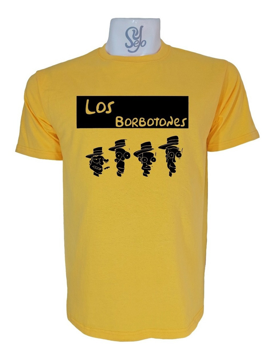 Los Borbotones Los Simpson /polera De Hombre Estampada 13 Los Borbotones Los Simpson /polera De Hombre Estampada