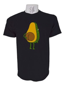 Polera De Hombre Estampado Palta Con Nalgs Gracioso Bromas