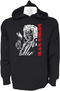 Poleron Con Capucha Iron Maiden Rock