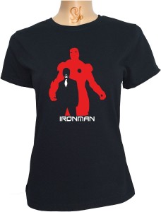 Polera De Mujer Estampado Iron Man Tony Stark Pelicula