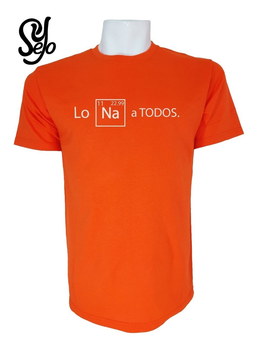 Polera De Hombre Graciosa / Los Odio A Todos /química Sodio 11 Polera De Hombre Graciosa / Los Odio A Todos /química Sodio