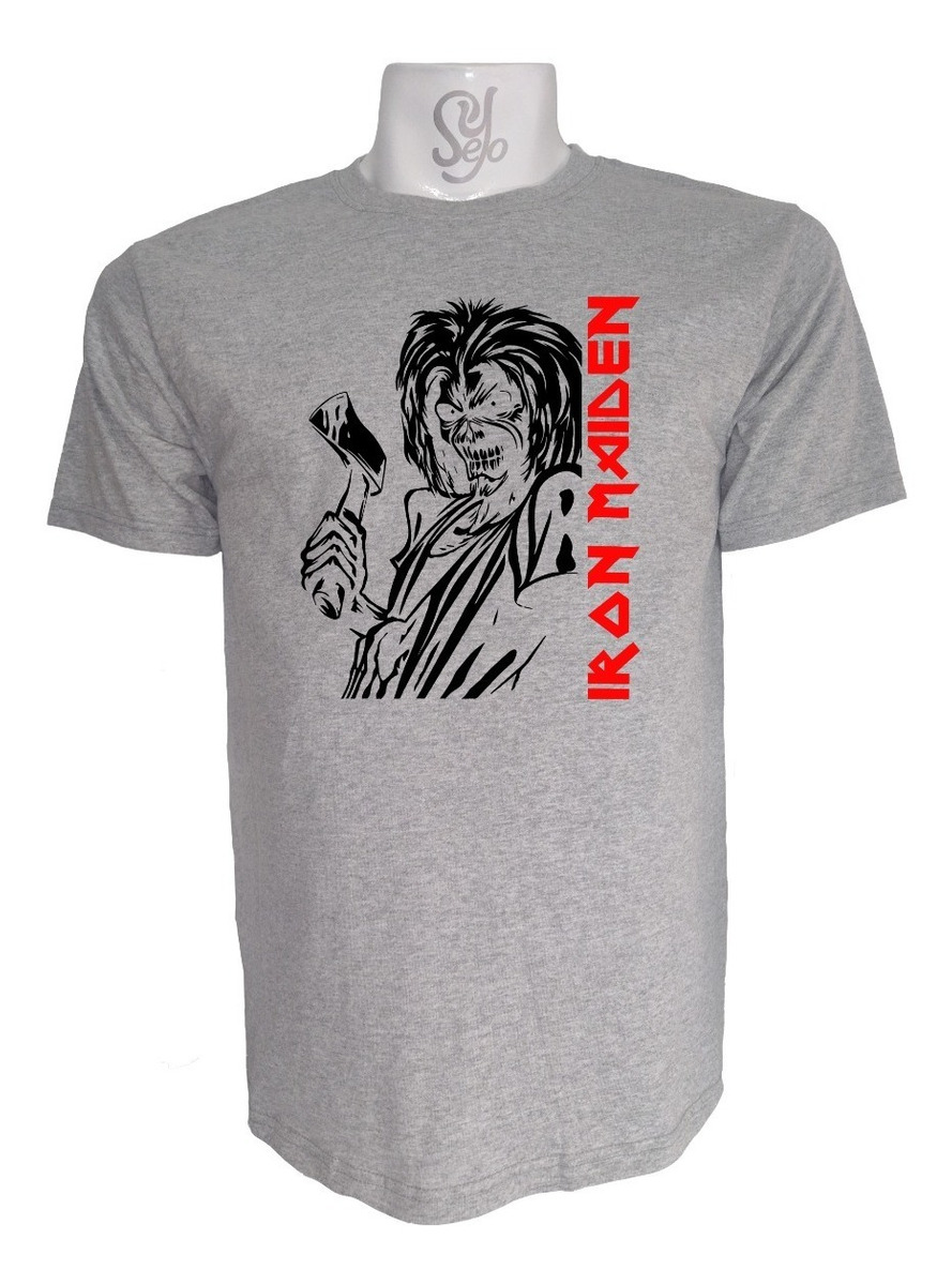 Polera De Hombre Estampado Iron Maiden Rock Musica Silueta 3 Polera De Hombre Estampado Iron Maiden Rock Musica Silueta