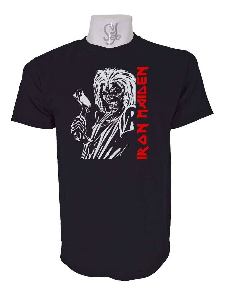 Polera De Hombre Estampado Iron Maiden Rock Musica Silueta 1 Polera De Hombre Estampado Iron Maiden Rock Musica Silueta