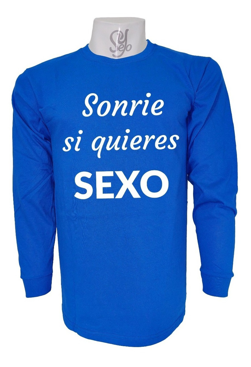 Polera De Hombre Manga Larga Sex 5 Polera De Hombre Manga Larga Sex