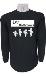 Polera De Hombre Manga Larga Los Borbotones Los Simpson