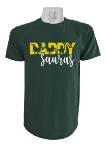 Polera De Hombre Papa Amantes De Dinosaurios Dia Del Padre