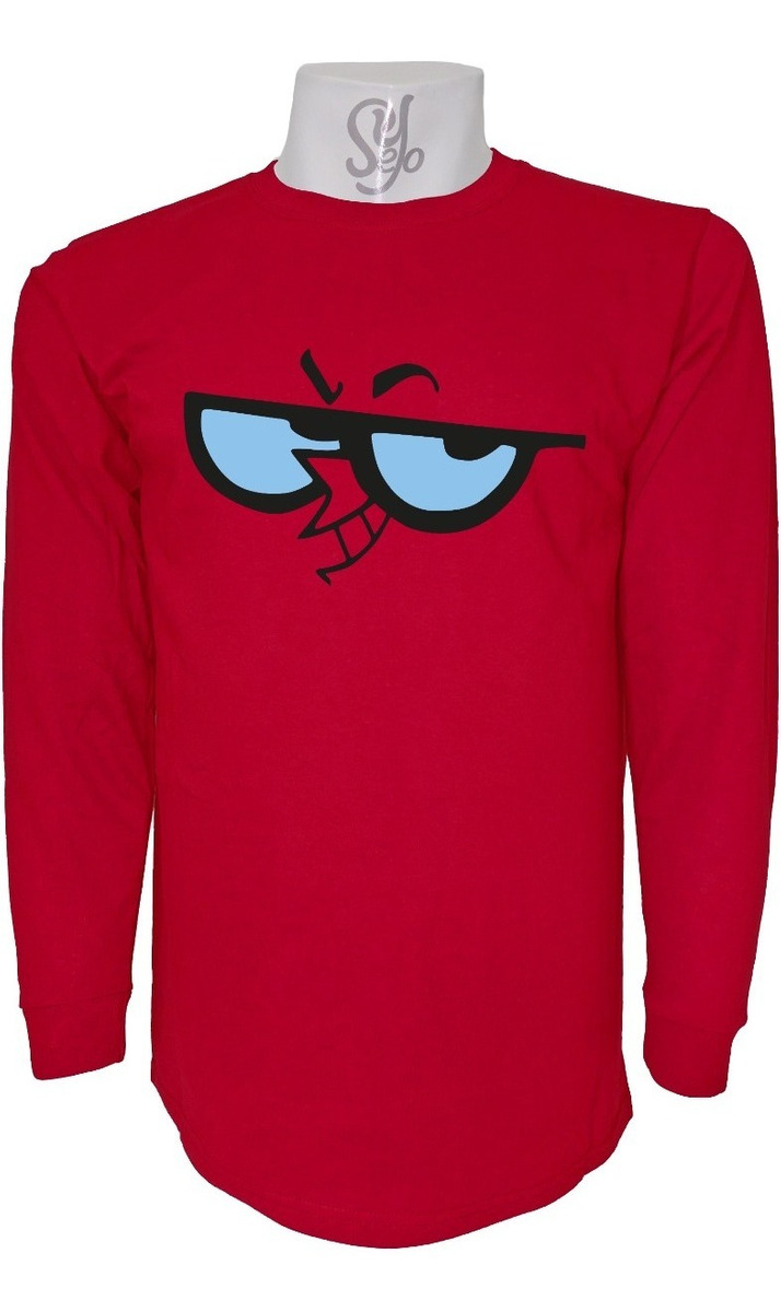 Polera De Hombre Manga Larga Laboratorio De Dexter 5 Polera De Hombre Manga Larga Laboratorio De Dexter