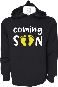Poleron Con Capucha Bebe N Camino Proximamente Papa Mama