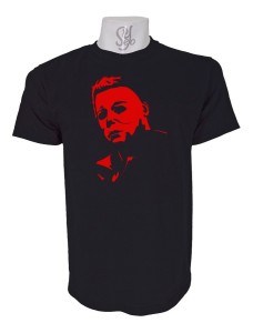 Polera De Hombre Estampado Michael Myers Halloween Terror
