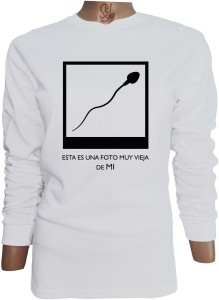 Polera De Mujer Manga Larga Gracioso Bromas Reir