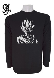 Poleron Estampado Goku Dragon Ball Tv Japones