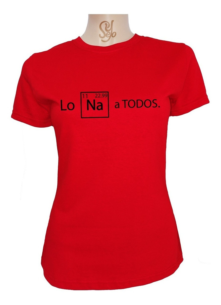 Polera De Mujer Graciosa Los Odio A Todos Química Sodio 6 Polera De Mujer Graciosa Los Odio A Todos Química Sodio
