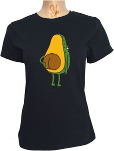 Polera De Mujer Estampado Palta Con Nalgs Gracioso Bromas