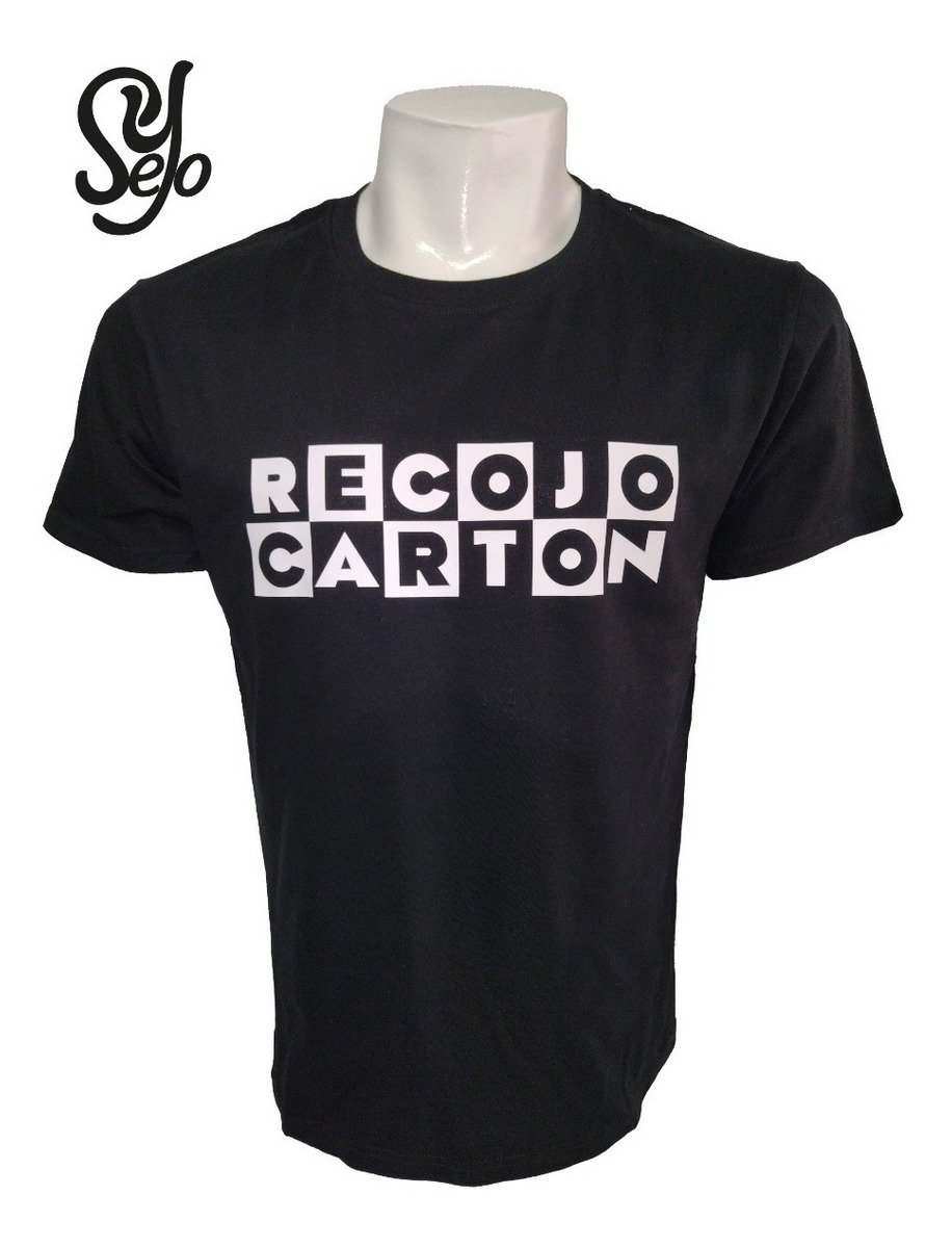 Polera De Hombre Estampado Gracioso/recojo Cartón/ Bromas 1 Polera De Hombre Estampado Gracioso/recojo Cartón/ Bromas