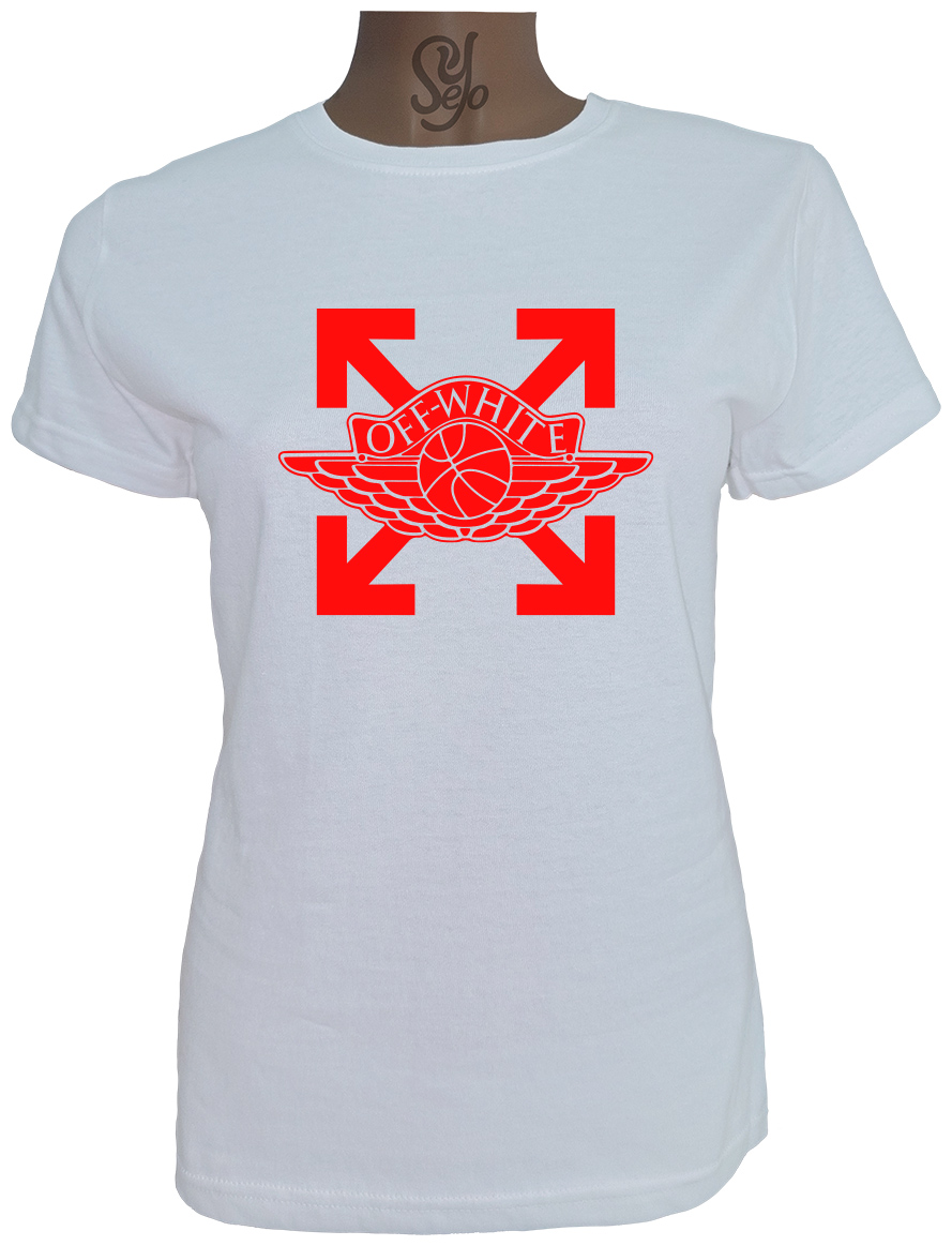 Polera De Mujer Jordan OFF WHITE (rep) 3 Polera De Mujer Jordan OFF WHITE (rep)