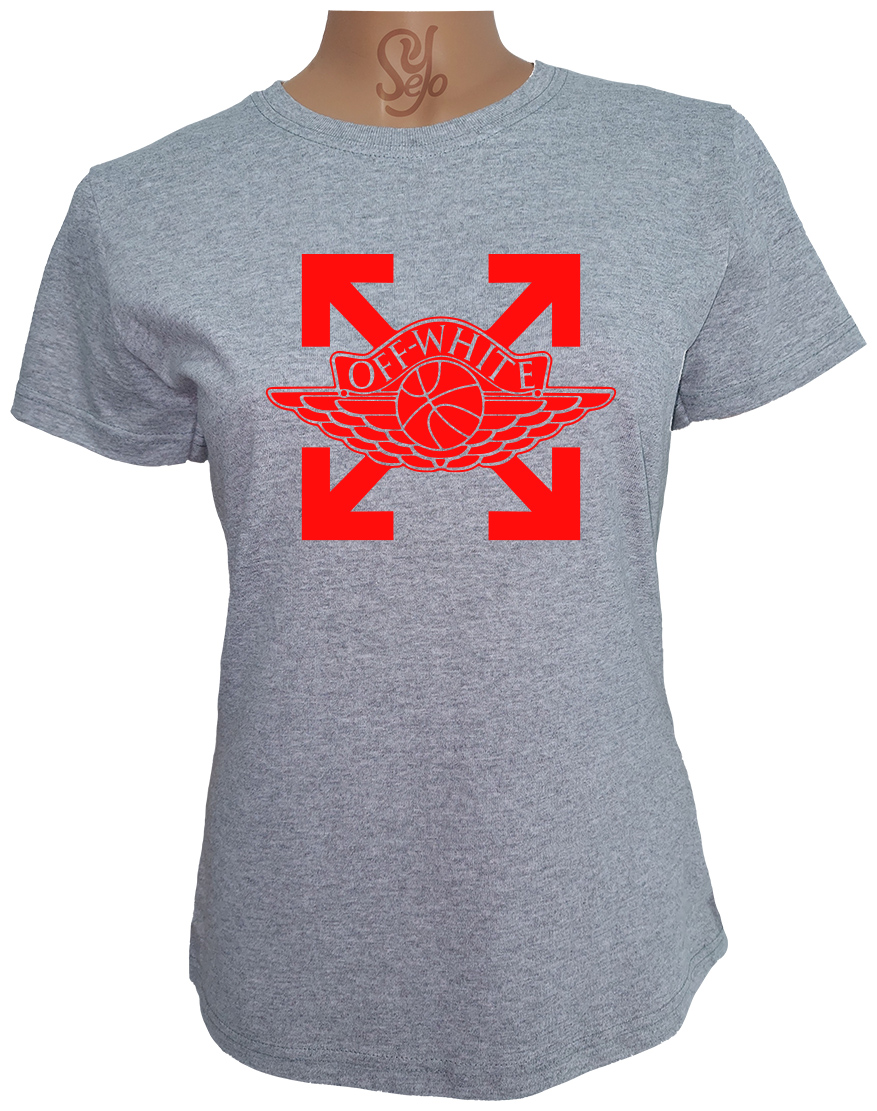Polera De Mujer Jordan OFF WHITE (rep) 2 Polera De Mujer Jordan OFF WHITE (rep)