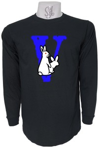 Polera De Hombre Manga Larga VLONE Conejos