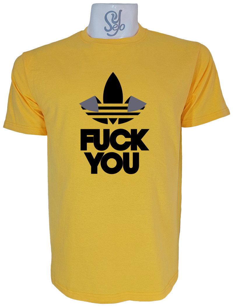Polera de Hombre FUCK YOU Satira ADIDAS 7 Polera de Hombre FUCK YOU Satira ADIDAS