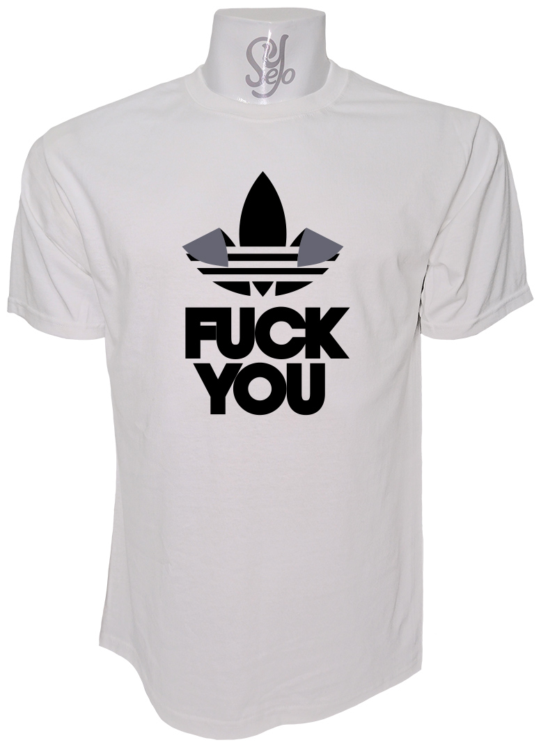 Polera de Hombre FUCK YOU Satira ADIDAS 4 Polera de Hombre FUCK YOU Satira ADIDAS