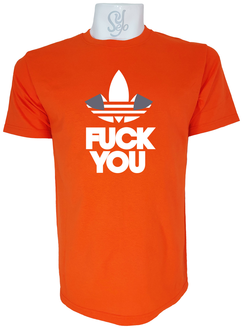 Polera de Hombre FUCK YOU Satira ADIDAS 5 Polera de Hombre FUCK YOU Satira ADIDAS