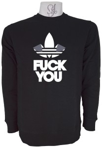 Poleron Polo FUCK YOU Satira ADIDAS
