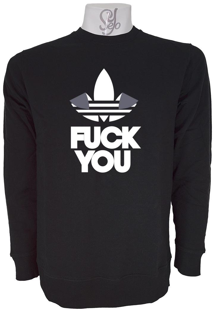 Poleron Polo FUCK YOU Satira ADIDAS 1 Poleron Polo FUCK YOU Satira ADIDAS