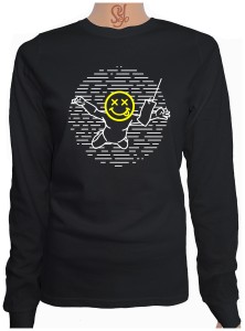 Polera De Mujer Manga Larga Nirvana Nevermind