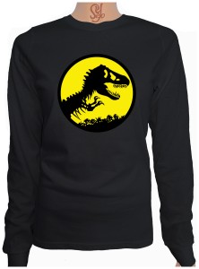 Polera De Mujer Manga Larga Jurassic World