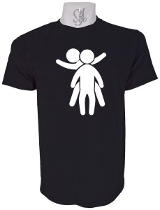 Polera de Hombre Siluetas Insinuantes